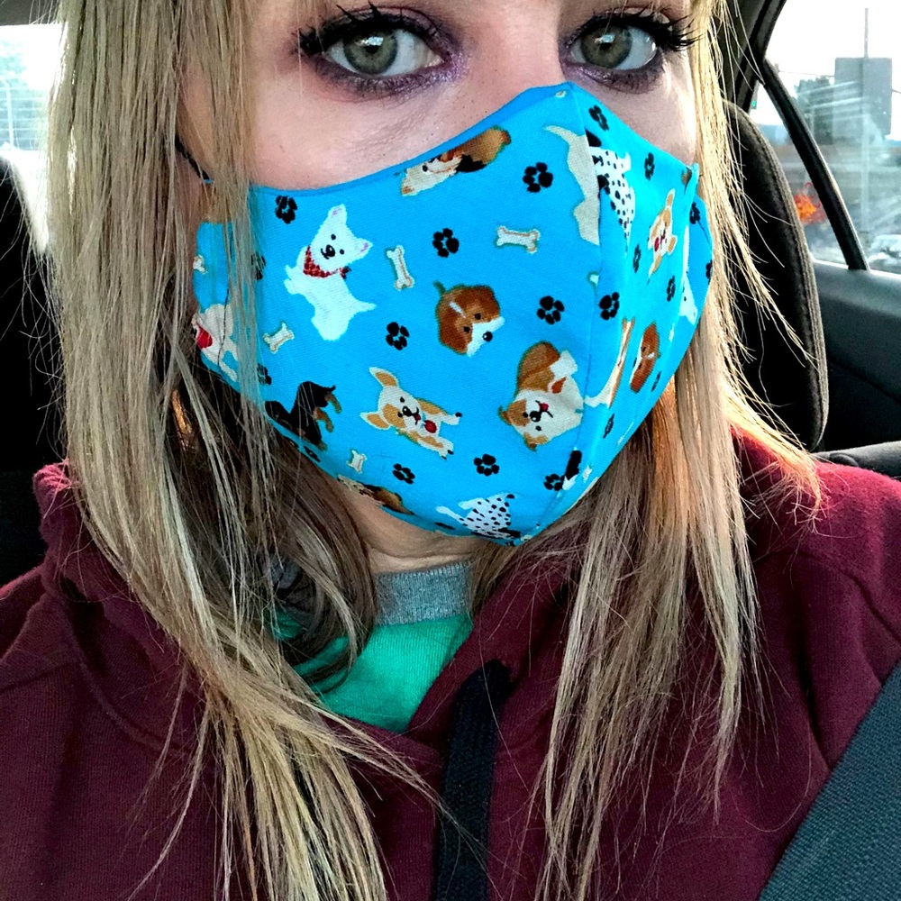 Cute doggy mask